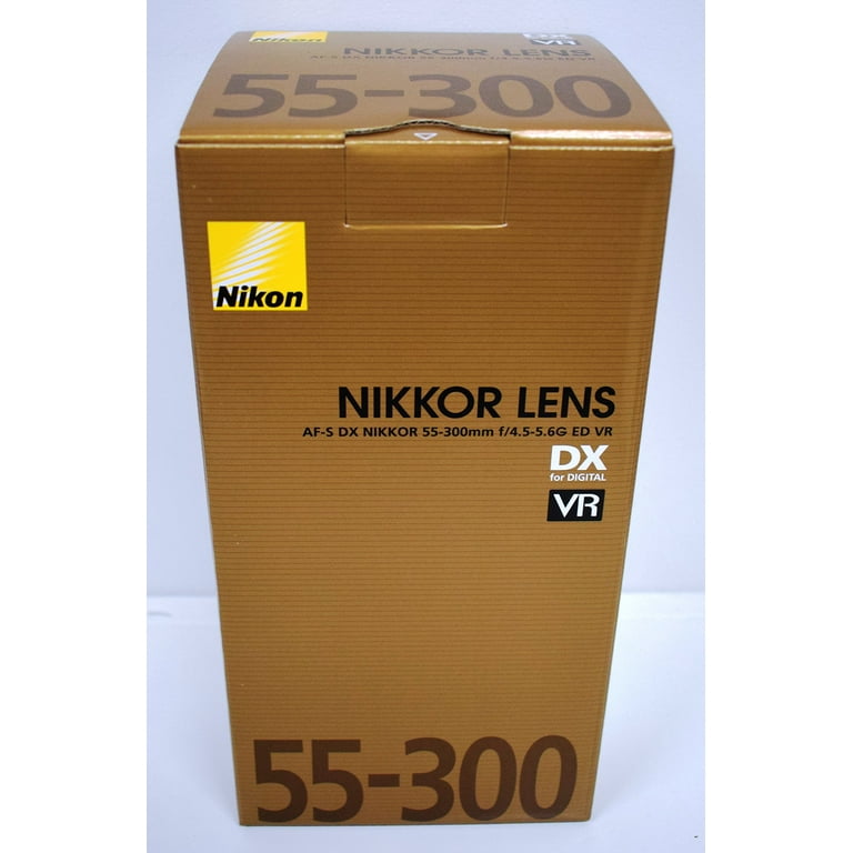 Nikon AF-S DX NIKKOR 55-300mm f/4.5-5.6G ED VR Zoom Lens for