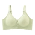 thumbnail image 2 of Fatuov Womens Front Closure Bra Light Support Comfortable Wireless Bra for Lounge Push Up Full Coverage Breathable Bra, All-Day Wear, Underwear 36A, 2 of 5
