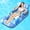 Grey--Large, variant on Pool Floats Adult, 65" Pool Lounger Float with Backrest Armrest Footrest, Inflatable Pool Float w/Cup and Phone Holder, Thicken Floating Pool Lounge Chair Floaties for Pool Beach Lake Water Fun