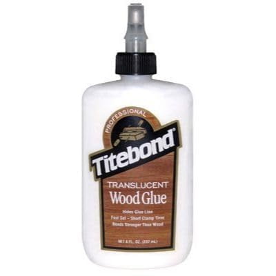 10 Pack Franklin 6123 8 oz Titebond Translucent Wood Glue