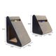 thumbnail image 5 of Triangles Shaped Cat Scratching Board with Ball Wear-resistant Cat Clawing Board for Living Room, 5 of 5