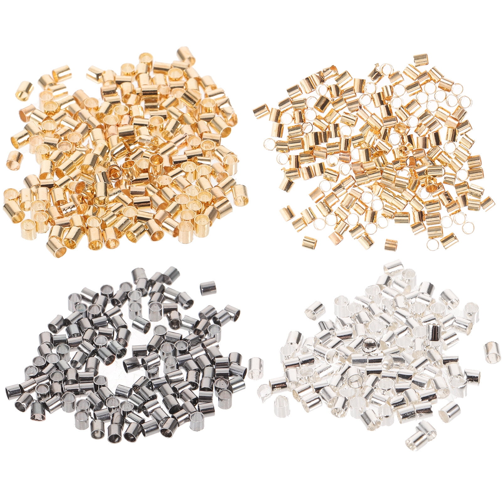 1000pcs Crimp Beads Practical Crimp Beads for Jewelry Making Jewelry