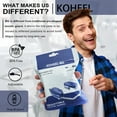 thumbnail image 4 of KOHEEL Adjustable Mouth Guard for Nighttime Grinding Teeth, Comfort Night Dental Guard 2 Count, 4 of 8