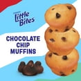 thumbnail image 4 of Little Bites Chocolate Chip Muffins, 5 packs, Real Chocolate Mini Muffins, 8.25 oz Multipack, 4 of 12