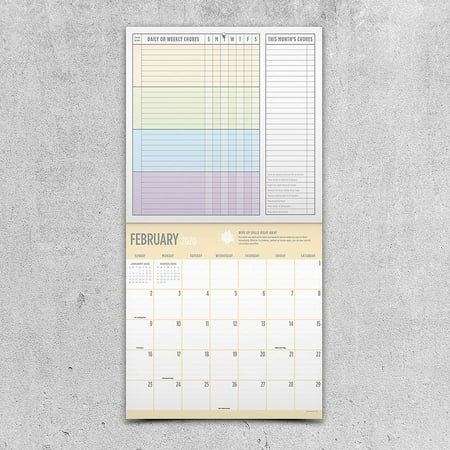 2020 chore chart wall calendar walmart canada and doug chore chart walmart