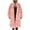 Pink, variant on Lindreshi Winter Coats for Women 2023 Trendy Womens Ladies Warm Faux Furry Coat Jacket Winter Solid V-Neck Outerwear