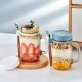 thumbnail image 6 of Tuphregyow Overnight Oats Jars,Overnight Oats Container,Vegetable And Fruit Salad Storage Container,With Lid And Spoon 10 Ounce Grain, 6 of 6