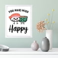 thumbnail image 2 of Designs ByLITA You Maki Miso Happy, 8 x 10 Black Framed Print Inspirational Wall Art | Decoration For Sushi Lovers, 2 of 6