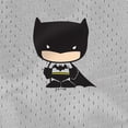 thumbnail image 5 of Batman Cute Chibi Character Mens Lined Mesh Shorts, Silver, 2X-Large, 5 of 6