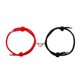 thumbnail image 4 of 2 pulseras magnéticas para parejas, color rojo y negro, corazón amoroso, sol y luna, pulsera a juego, regalos para novio, novia, mejor amigo, 4 of 5