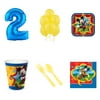 Mickey Mouse Party Supplies Party Pack For 16 With Blue #1 Balloon