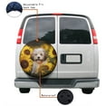 thumbnail image 4 of KAKALAD Havanese Dog Puppy 04 Spare Tire Cover Weatherproof Universal Accessories 14 Inch, 4 of 6