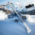 thumbnail image 3 of Snow Scraper with Brush for Car 3 In 1 Window Cleaning Scraper, Snow Scrapers Shaping Tools Ice Removal Tools for Vehicles Truck SUV Car Windshield, 3 of 5