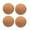 Matte football orang, variant on hejhncii 4Pcs Wood Cork 36mm Foosball Table Football Cork Soccer for Table Soccer Foosball Replacement Cork Foosball Set