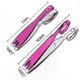 thumbnail image 2 of 4PCS Nail Clippers with 360° Rotating Head Scissor Grip Cutter Handles Carbon Steel Material for Easy Grooming, 2 of 5