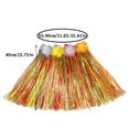thumbnail image 2 of OUSITAID Girls‘ Elastic Hawaiian Grass Dancer Party Decoration Costume Props, 2 of 6