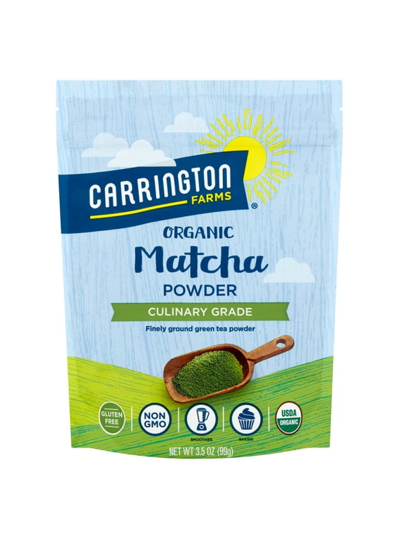 Carrington Farms Organic Matcha Green Tea Powder, 3.5oz