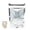 Silver, variant on YardChic 100Pack Silver Resealable Mylar Bags with Clear Window, Mylar Bags for Food Storage, Stand Up Pouches with Tear Notch, Reclosable Zipper Storage Bags, Sealable Treat Bags for Snack, Jewelry