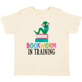 thumbnail image 3 of Inktastic Bookworm in Training Reading Boys or Girls Toddler T-Shirt, 3 of 5