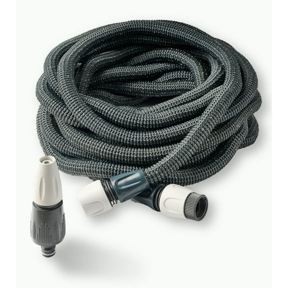 Kings County Tools 98Ft Expandable Garden Hose, Flexible Water Hose with Nozzle and Quick Connectors