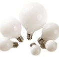 thumbnail image 5 of Bombilla LED G45G80G95G125LED de cristal con forma de bola de dragón, color blanco leche, 110 V-220 V, para espejo cosmético, frontal, 12 V, 24 V, 5 of 5