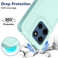 thumbnail image 2 of Dteck for Moto G Stylus 5G 2025 Case, Dual Layer Heavy Duty Rugged Shockproof Protective Phone Cover for Motorola Moto G Stylus 5G 2025,Mint, 2 of 6
