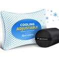 thumbnail image 1 of Almohada Fulocean Cooling de espuma viscoelástica triturada para viajes y acampadas, 1 of 9