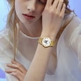 thumbnail image 4 of Avaner Skull Elastic Strap Watch for Women Men: Roman Numeral Scale Ultra-Thin Analog Quartz Watch for Halloween, 4 of 8
