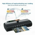 thumbnail image 3 of A4 Laminating Machine Hot Cold Mode Photo Plastic Sealing Apparatus Automatic Small Office Document Sealing Device FNL003g, 3 of 5
