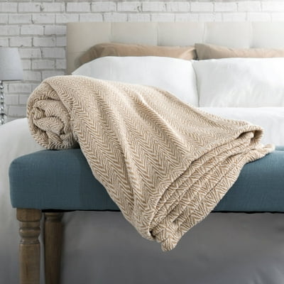 Egyptian cotton blanket hotsell