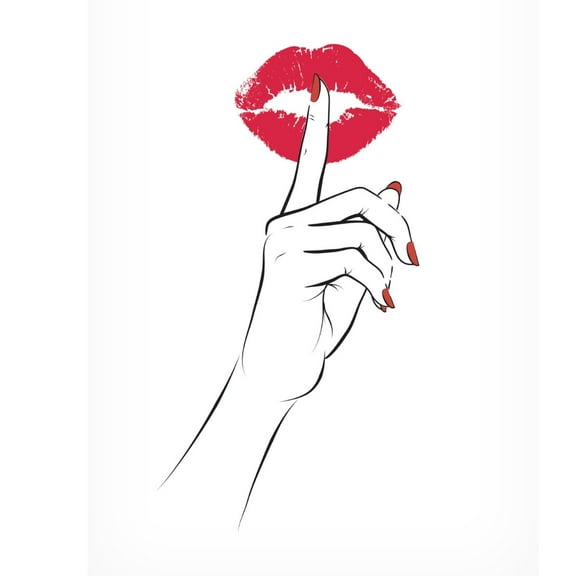 Trademark Fine Art Martina   Pssst Canvas Wall Art