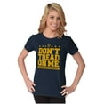 thumbnail image 4 of Dont Tread On Me United States Navy Women's T Shirt Ladies Tee Brisco Brands S, 4 of 5
