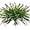 Fuchsia, variant on Zukuco 4 Bundles Artificial Plants Outdoor, UV Resistant Faux Monkey Grass Greenery Stems No Fade Faux Plastic Flowers Shrubs for Home Weddings Garden Porch Front Patio Office Decor (Yellow)