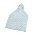 thumbnail image 3 of Albornoz con capucha y toalla, batas envolventes de terciopelo coral para niños, niños pequeños, piscina, playa, 3 of 8