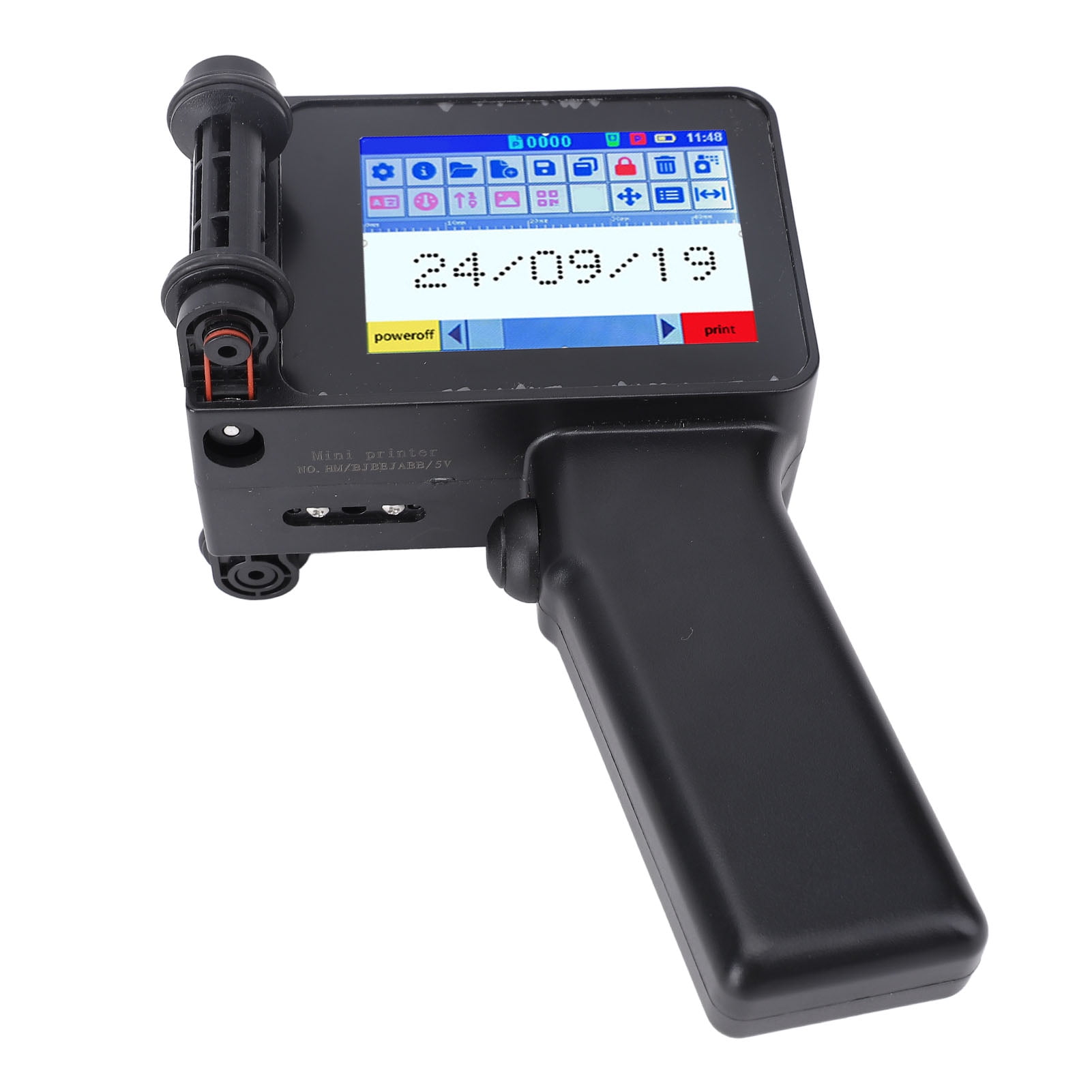 Handheld Inkjet Printer , HD LED 4.3in Touch Screen Handheld Inkjet Printer  for Barcode