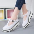 thumbnail image 2 of Women's Platform T-Strap Round Toe Oxfords Dress Pumps Mary Jane Shoes for Women, 2 of 7