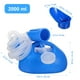 thumbnail image 4 of Orinal portátil para mujer, botella para orinal, recipiente para orinar de viaje, inodoro portátil para acampar, botella para orinar en coche, soporte para orinar, orinal para ancianos, 2000ml, 4 of 4