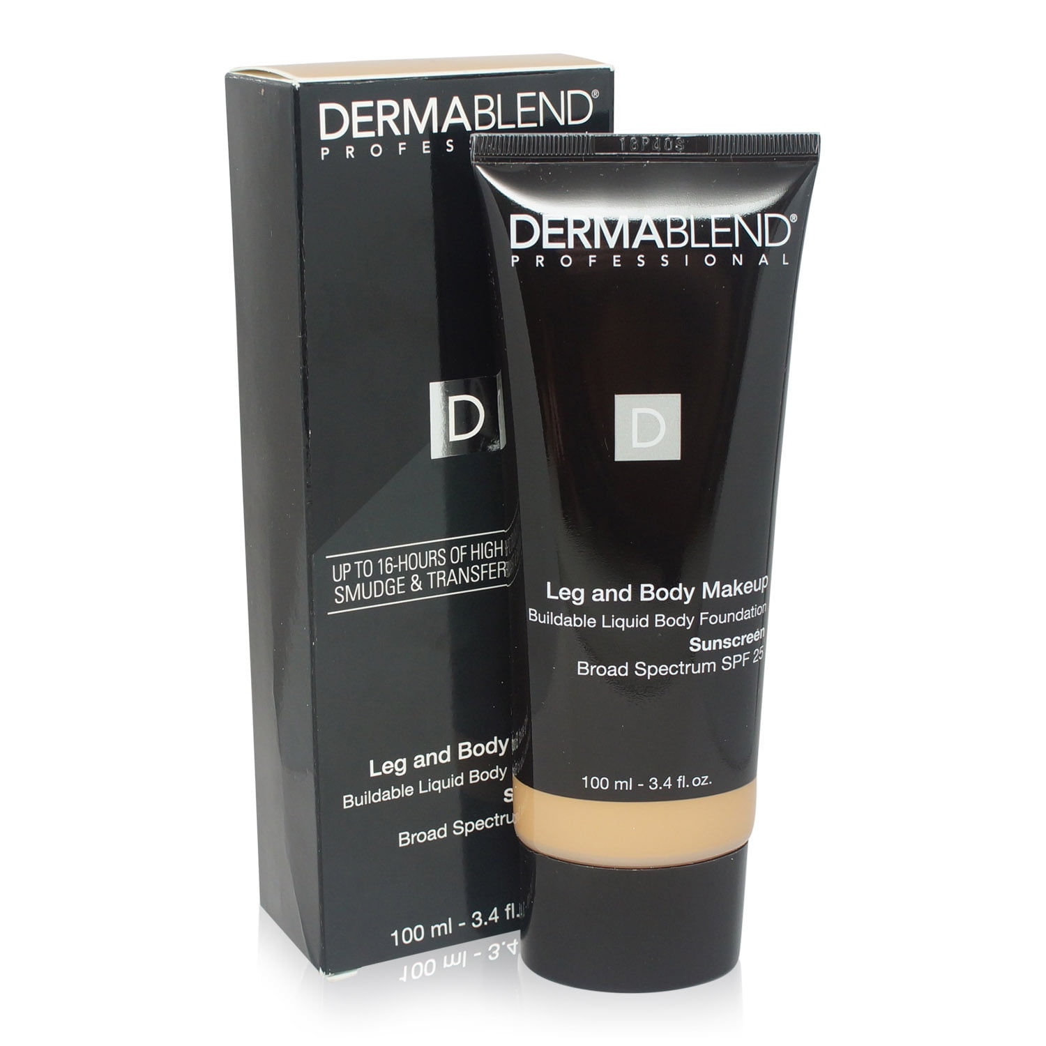 Dermablend Leg and Body Cover MakeUp SPF 25 Medium Natural 40N 3.4 Oz