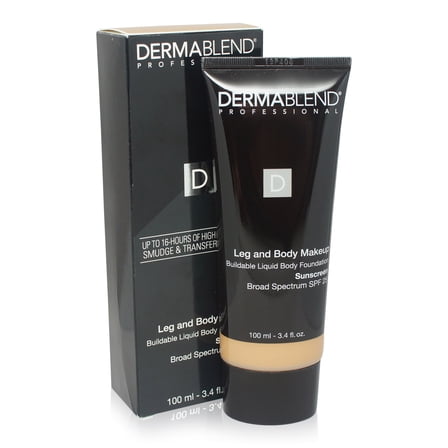 Dermablend Leg and Body Cover Make-Up SPF 25 Medium Natural 40N 3.4 Oz