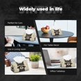thumbnail image 6 of Kdxio Retro Raccoon Graphic Print Print Tissue Box Cover,Modern PU Leather Rectangular Tissue Box Holder for Bathroom Living Room Bedroom Office Desk Car Home, 6 of 6