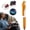 Orange, variant on Foldable Led Light Pen,Multifunction Stylus Pen,Capacitive Ballpoint Pens with Led Light,Foldable Phone Holder Stand for Writing In The Dark