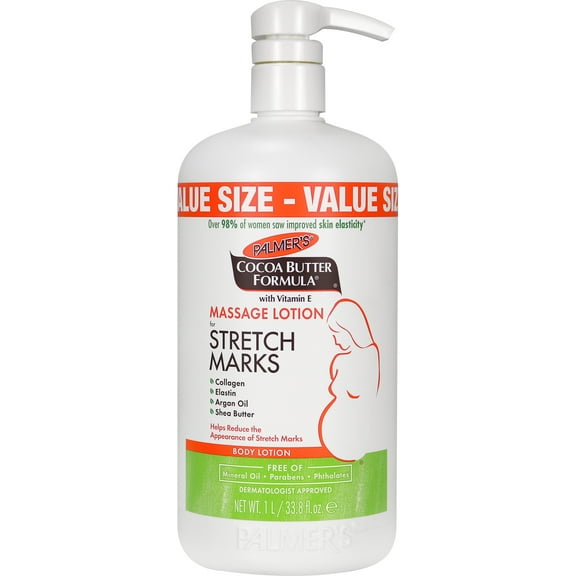 Palmer's Cocoa Butter Formula with Vitamin E Massage Lotion for Stretch Marks, 33.8 fl. oz.