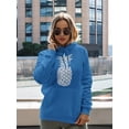 thumbnail image 2 of Pineapple Hoodie Women -GoatDeals Designs, Female Small, 2 of 4