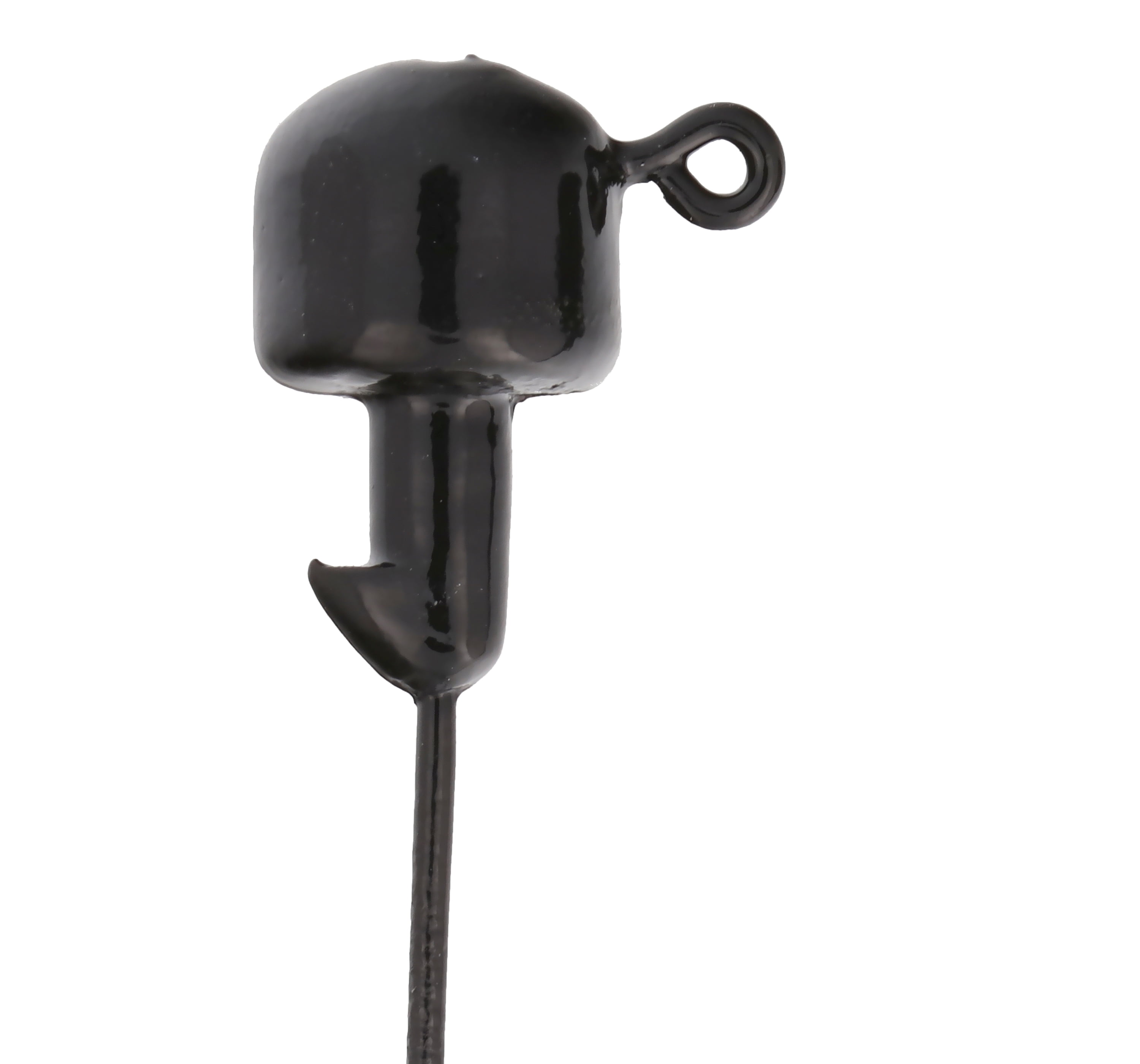 Lazer Sharp Tin Ned Jig Head - 3 pack - Hook size 2/0 - 1/5 oz - Black