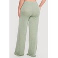 thumbnail image 4 of Women's Plus Size High Waisted Wide Leg Brushed Knit Pants, 4 of 4