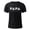 Black, variant on Mens T Shirts Father's Day For Dad Comfortable Casual Crew Neck Short Sleeve T Shirt With Unique Print For Everyday Wear Streetwear