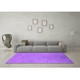 thumbnail image 3 of Ahgly Company Indoor Rectangle Oriental Purple Industrial Area Rugs, 8' x 10', 3 of 4