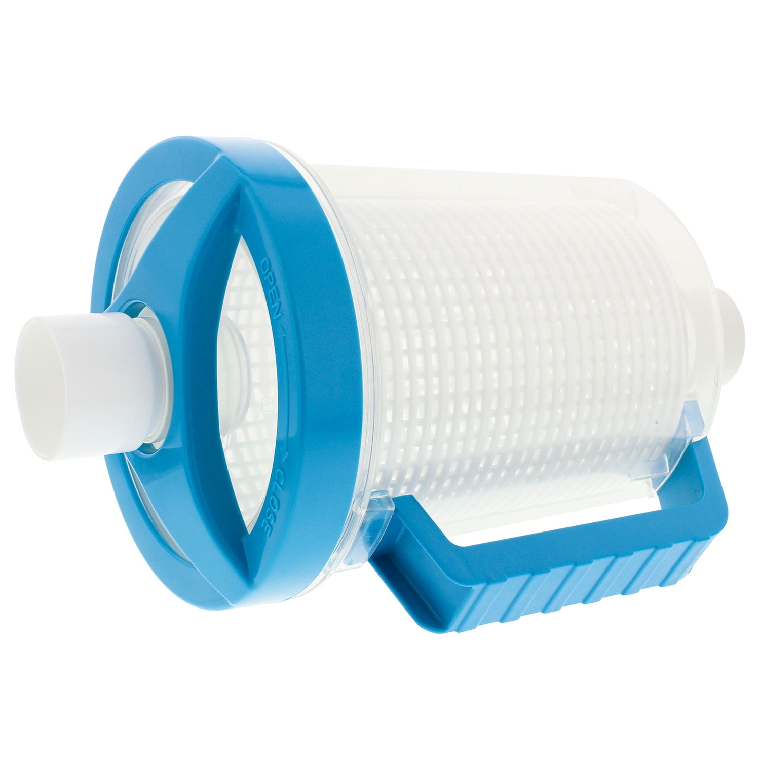 U.S. Pool Supply Professional Inline Pool Leaf Canister with Plastic