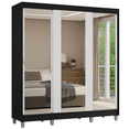 thumbnail image 1 of Ropero Madesa Reno 3 Puertas Corredizas Con Espejo y Pies NB, 1 of 4