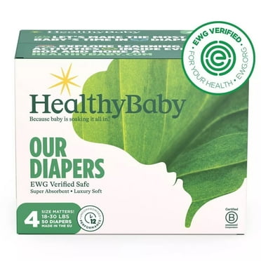 Healthy Baby Disposable Diapers - Size 4 - 50ct
